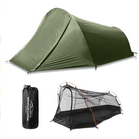 Solikefire 1-2 Person Summer Waterproof Camping Tent