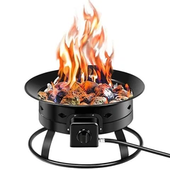 Solikefire 19-in 58,000 BTU Portable Propane Outdoor Gas Fire Pit