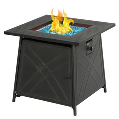 Solikefire 28-in Outdoor Propane Fire Pit Patio Gas Table
