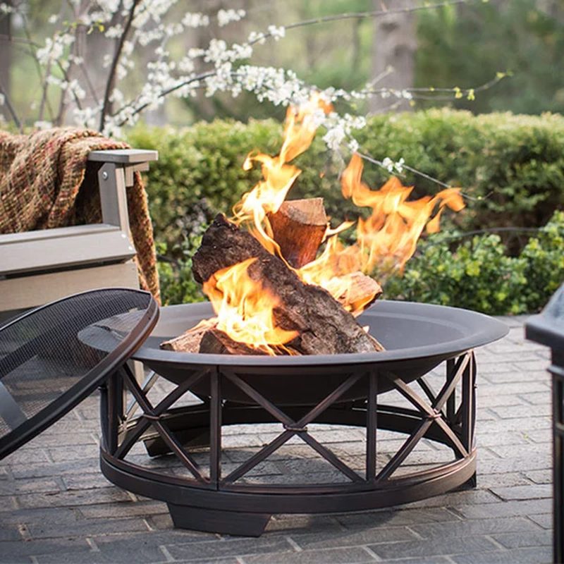 Solikefire 42-in Outdoor Wood Burning Fire Pit