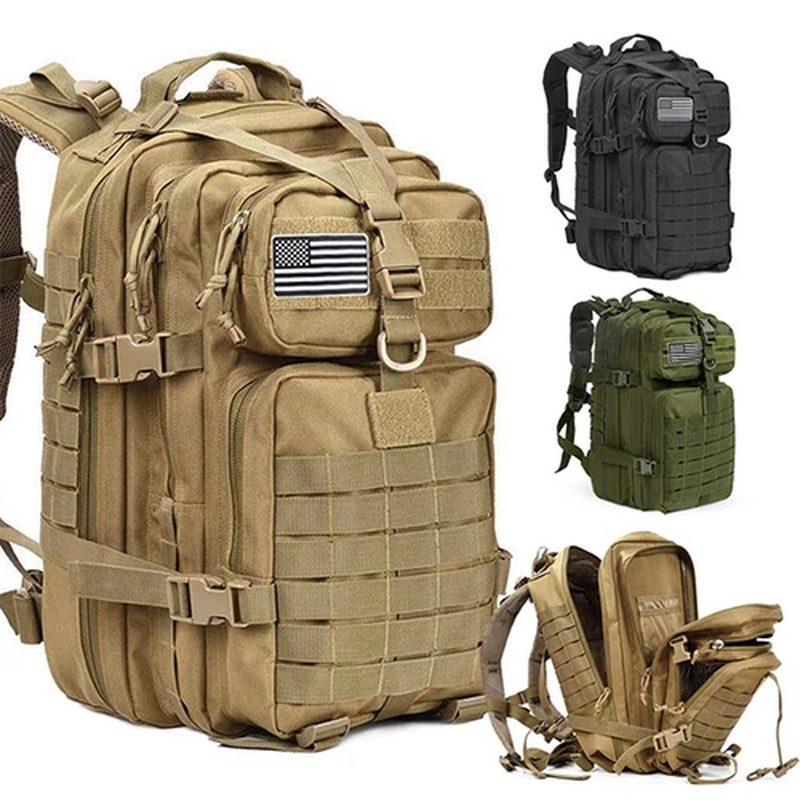 Solikefire 1000D Nylon Tactical Outdoor Camping Bag